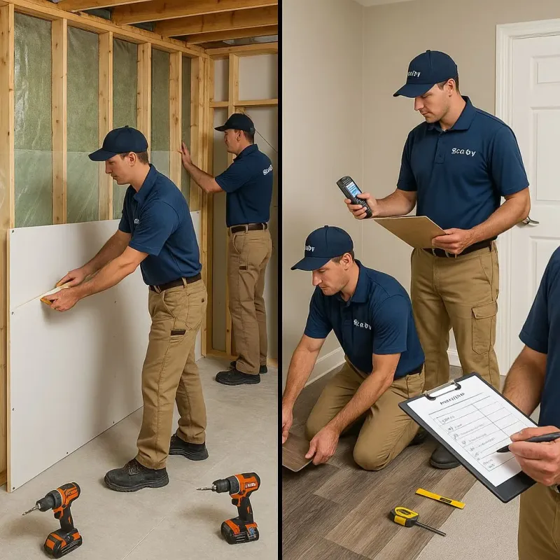 Repairs and Reconstruction process in Clackamas County, OR